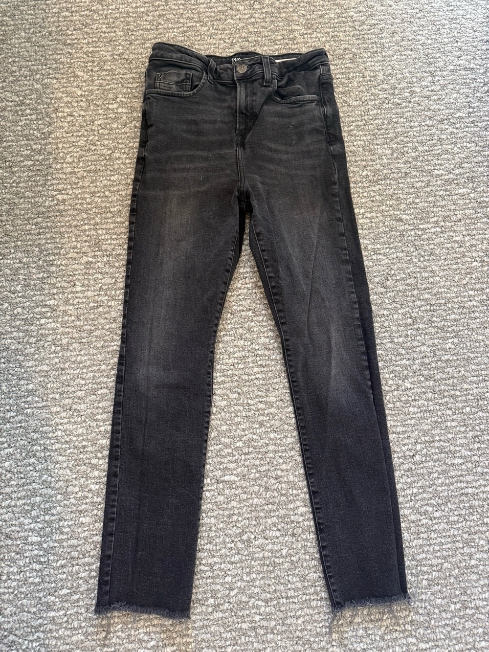 Zara Black Skinny High-Rise Jeans